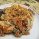 Air Fryer Lasagna Bake