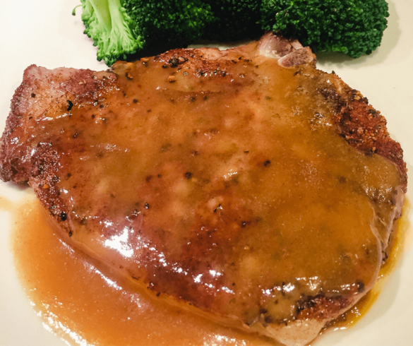 Maple Glazed Pork Chops