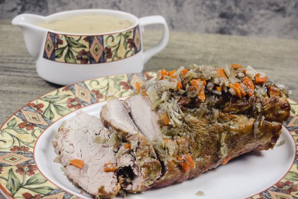 Pork With Creamy Mustard Sauce